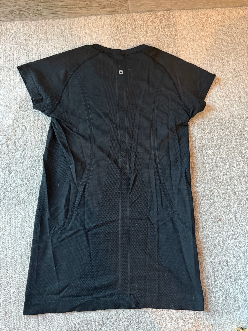 lululemon Black Short-Sleeve Performance Tee